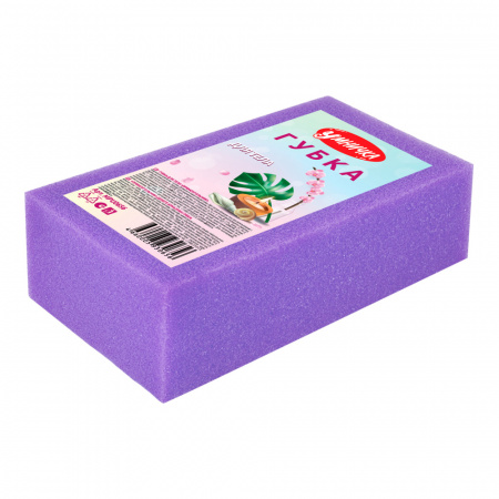 Губка для тела Прямоугольник "Умничка" (30)